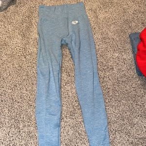 Light blue leggings